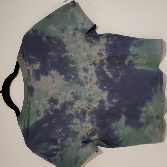 Wild Fable crop top Sz M Green Black Gray - Picture 4 of 4